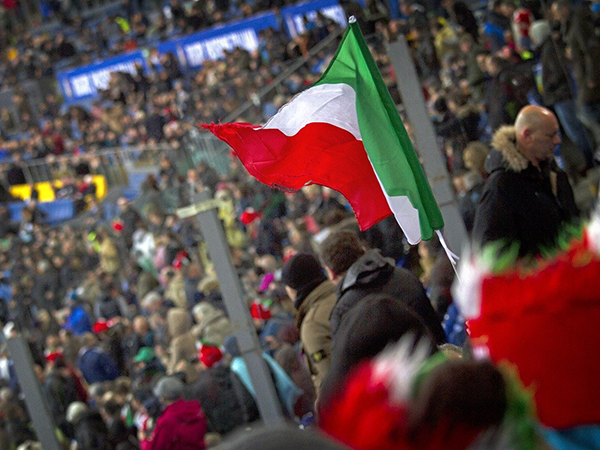 Under current Euro 2020 capacity rules, nearly 13,000 Italian fans gathered for the largest event since the pandemic began.