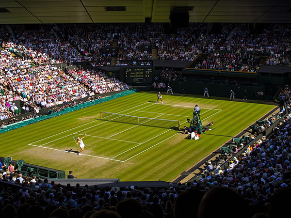 As tennis capacity increases, Grand Slam events like Wimbledon could see increased capacity. 
